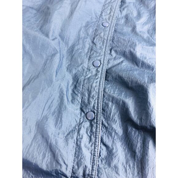 Womens Reversible Coat OSFM Hooded Nordic Fringe Nylon Water Resistant Jacket - Picture 11 of 16